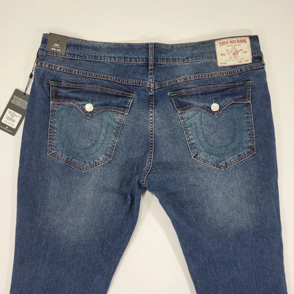 True Religion Men's Denim‎ Jeans ROCCO SN FLAP SKINNY Size 42 x 32